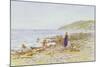 On the Beach-Helen Allingham-Mounted Giclee Print