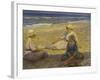 On the Beach-Johannes Martin Fastings Wilhjelm-Framed Giclee Print