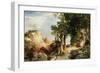 On the Berry Trail - Grand Canyon of Arizona, 1903-Thomas Moran-Framed Giclee Print