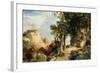 On the Berry Trail - Grand Canyon of Arizona, 1903-Thomas Moran-Framed Giclee Print