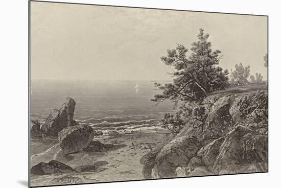 On the Beverly Coast, Massachusetts, 1874-John Frederick Kensett-Mounted Giclee Print