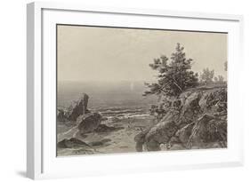 On the Beverly Coast, Massachusetts, 1874-John Frederick Kensett-Framed Giclee Print