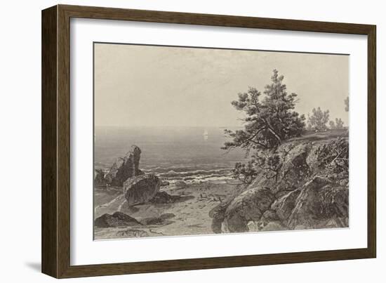 On the Beverly Coast, Massachusetts, 1874-John Frederick Kensett-Framed Giclee Print