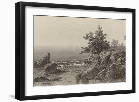 On the Beverly Coast, Massachusetts, 1874-John Frederick Kensett-Framed Giclee Print