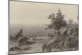 On the Beverly Coast, Massachusetts, 1874-John Frederick Kensett-Mounted Giclee Print