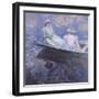 On the Boat, 1887-Claude Monet-Framed Giclee Print