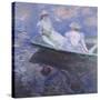 On the Boat, 1887-Claude Monet-Stretched Canvas