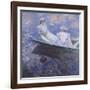 On the Boat, 1887-Claude Monet-Framed Giclee Print