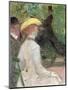 On the Bois de Boulogne, 1901-Henri de Toulouse-Lautrec-Mounted Giclee Print