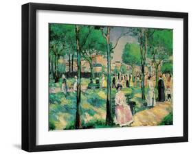 On the Boulevard, 1903-Kazimir Malevich-Framed Giclee Print