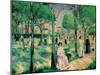 On the Boulevard, 1903-Kazimir Malevich-Mounted Giclee Print