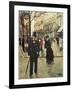 On the Boulevard-Jean Béraud-Framed Art Print