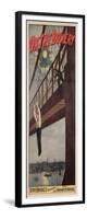 On the Bowery, Steve Brodie's Sensational Leap from Brooklyn Bridge 1886-American-Framed Giclee Print