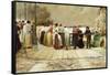 On the Bridge, 1893-Enrique Serra-Framed Stretched Canvas