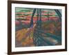 On The Bridge, 2009-Marta Martonfi-Benke-Framed Giclee Print