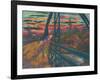 On The Bridge, 2009-Marta Martonfi-Benke-Framed Giclee Print