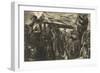 On the Bridge of a Torpedo Boat During the Night Reconnaisance-Felix Schwormstadt-Framed Giclee Print