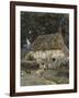 On the Brook Road, Near Witley-Helen Allingham-Framed Giclee Print