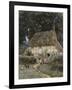 On the Brook Road, Near Witley-Helen Allingham-Framed Giclee Print