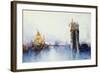 On the Canal, 1896-Thomas Moran-Framed Giclee Print