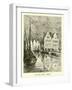 On the Canal, Ghent-null-Framed Giclee Print