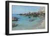 On the Capri Coast-Paul von Spaun-Framed Giclee Print