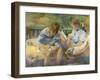 On the Chaise-Alice Kent Stoddard-Framed Giclee Print