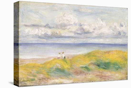 On the Cliffs, 1880-Pierre-Auguste Renoir-Stretched Canvas
