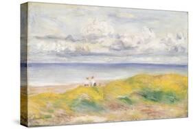 On the Cliffs, 1880-Pierre-Auguste Renoir-Stretched Canvas