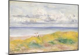 On the Cliffs, 1880-Pierre-Auguste Renoir-Mounted Giclee Print