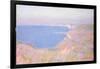 On the Cliffs Near Dieppe, Sunset, 1897-Claude Monet-Framed Giclee Print