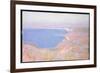 On the Cliffs Near Dieppe, Sunset, 1897-Claude Monet-Framed Giclee Print