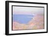 On the Cliffs Near Dieppe, Sunset, 1897-Claude Monet-Framed Giclee Print