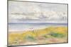 On the Cliffs; Sur La Falaise, 1880-Pierre-Auguste Renoir-Mounted Giclee Print
