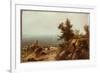 On the Coast, Beverly, Massachusetts (Oil on Canvas)-John Frederick Kensett-Framed Giclee Print