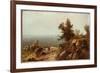 On the Coast, Beverly, Massachusetts (Oil on Canvas)-John Frederick Kensett-Framed Giclee Print