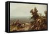 On the Coast, Beverly, Massachusetts-John Frederick Kensett-Framed Stretched Canvas