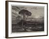 On the Coast Near Porto D'Anzio-null-Framed Giclee Print