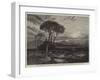 On the Coast Near Porto D'Anzio-null-Framed Giclee Print