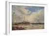 'On the Coast of Holland', 1876, (1938)-James Webb-Framed Giclee Print