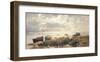 On the Coast of Ruegen-Eugen Bracht-Framed Art Print