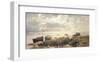 On the Coast of Ruegen-Eugen Bracht-Framed Art Print