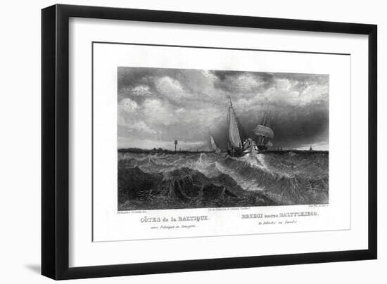 On the Coasts of the Baltic, 19th Century-Alex Will-Framed Giclee Print