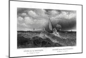 On the Coasts of the Baltic, 19th Century-Alex Will-Mounted Giclee Print