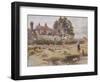 On the Common, Hambledon, Surrey, C.1865-Myles Birket Foster-Framed Giclee Print