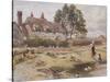 On the Common, Hambledon, Surrey, C.1865-Myles Birket Foster-Stretched Canvas