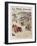 On the Cote D'Azur on the Paris-Nice Race-null-Framed Giclee Print