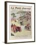 On the Cote D'Azur on the Paris-Nice Race-null-Framed Giclee Print