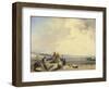 On the Cote dOpale, Picardy-Richard Parkes Bonington-Framed Giclee Print