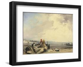 On the Cote dOpale, Picardy-Richard Parkes Bonington-Framed Giclee Print